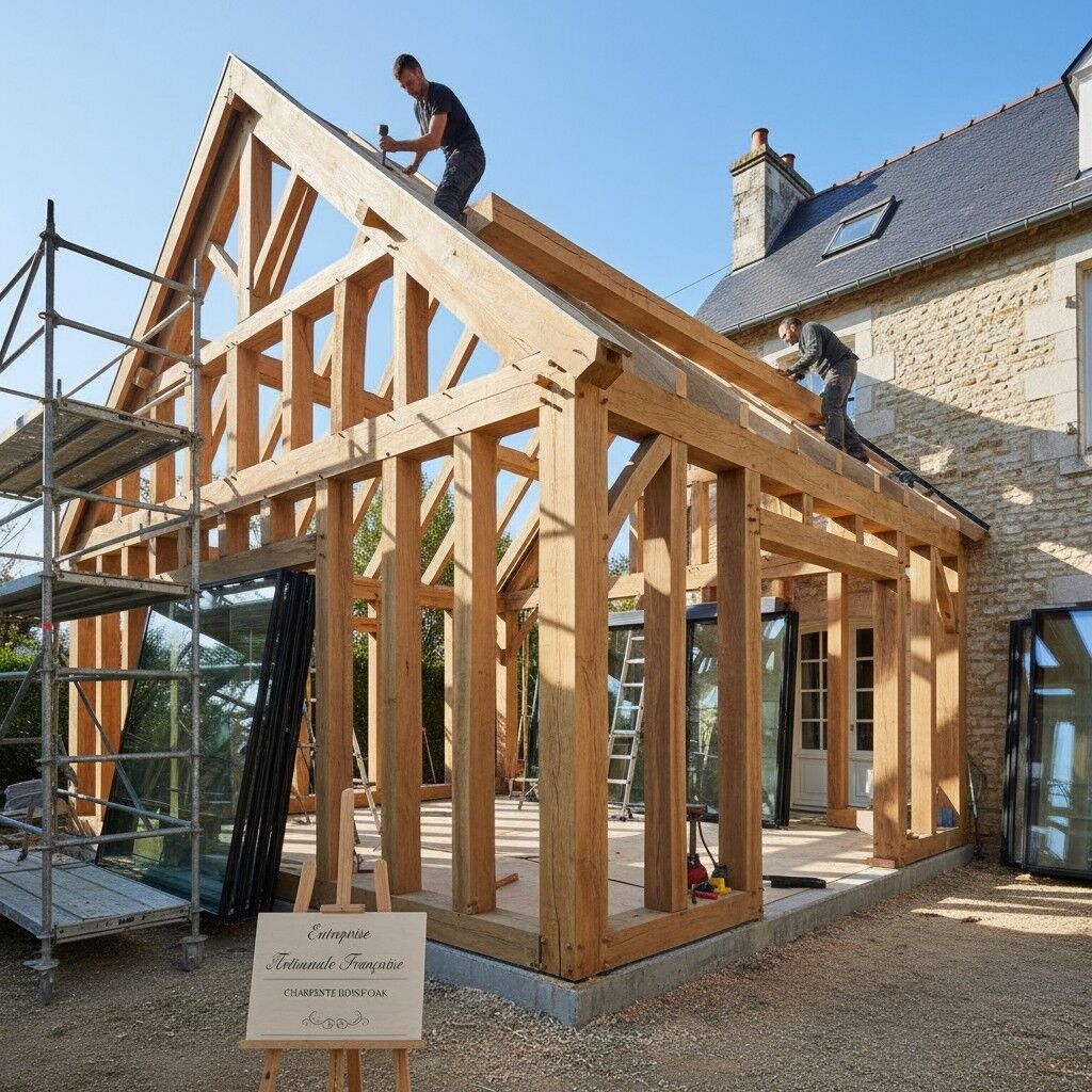 Projet de Charpentier - Photo 2